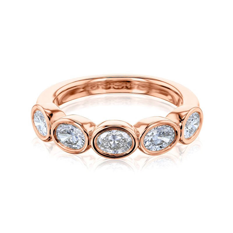 Kobelli Lab Diamond Oval 1.11ct Diamond Band