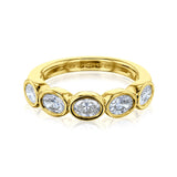 Kobelli Lab Diamond Oval 1.11ct Diamond Band