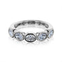 Kobelli Lab Diamond Oval 1.11ct Diamond Band