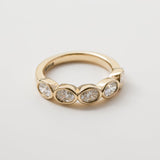 Kobelli Lab Diamond Oval 1.11ct Diamond Band