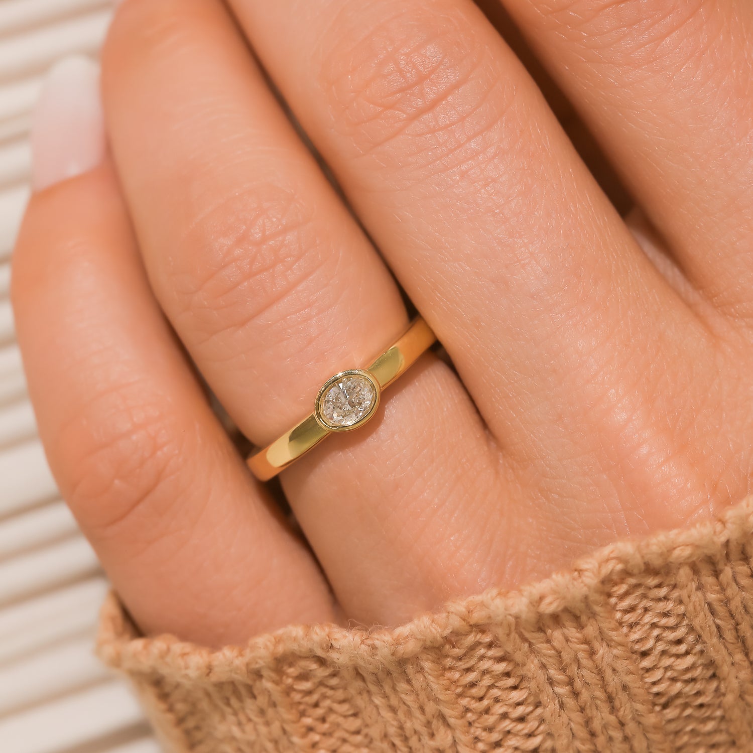 0.25 Carat Lab Grown Diamond Orisa Promise Ring