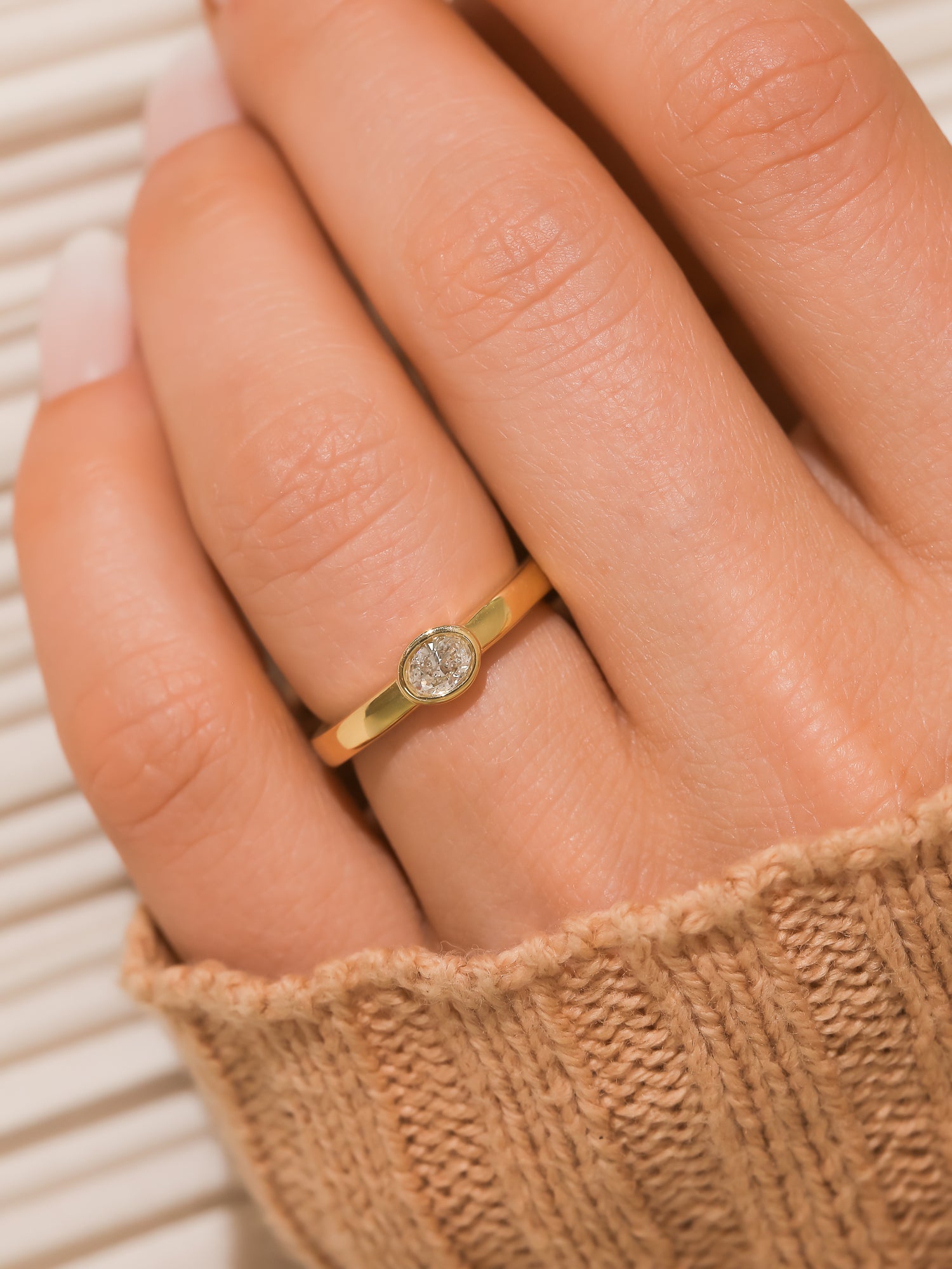 0.25 Carat Lab Grown Diamond Orisa Promise Ring