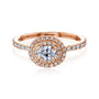 Kobelli Large Oval Diamond Halo Ethical & Sustainable Engagement Ring