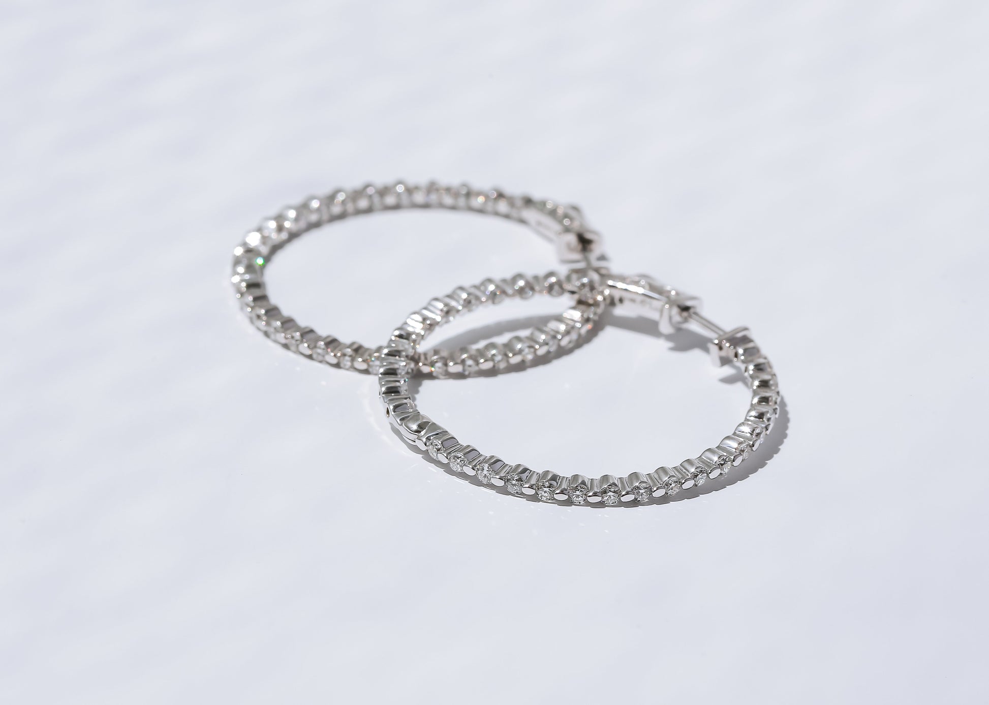 Kobelli Diamond Hoop Earrings