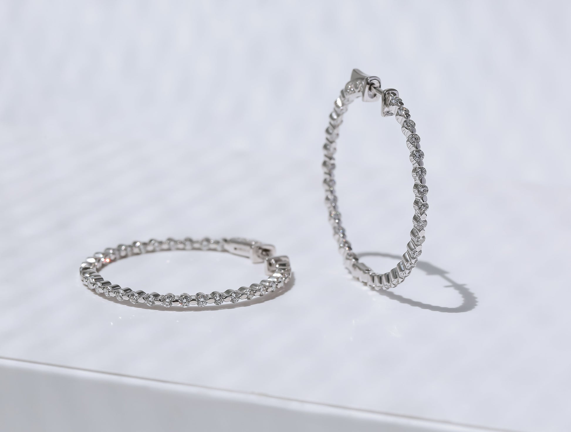 Kobelli Diamond Hoop Earrings
