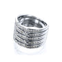 5-Strand Diamond Fashion Ring