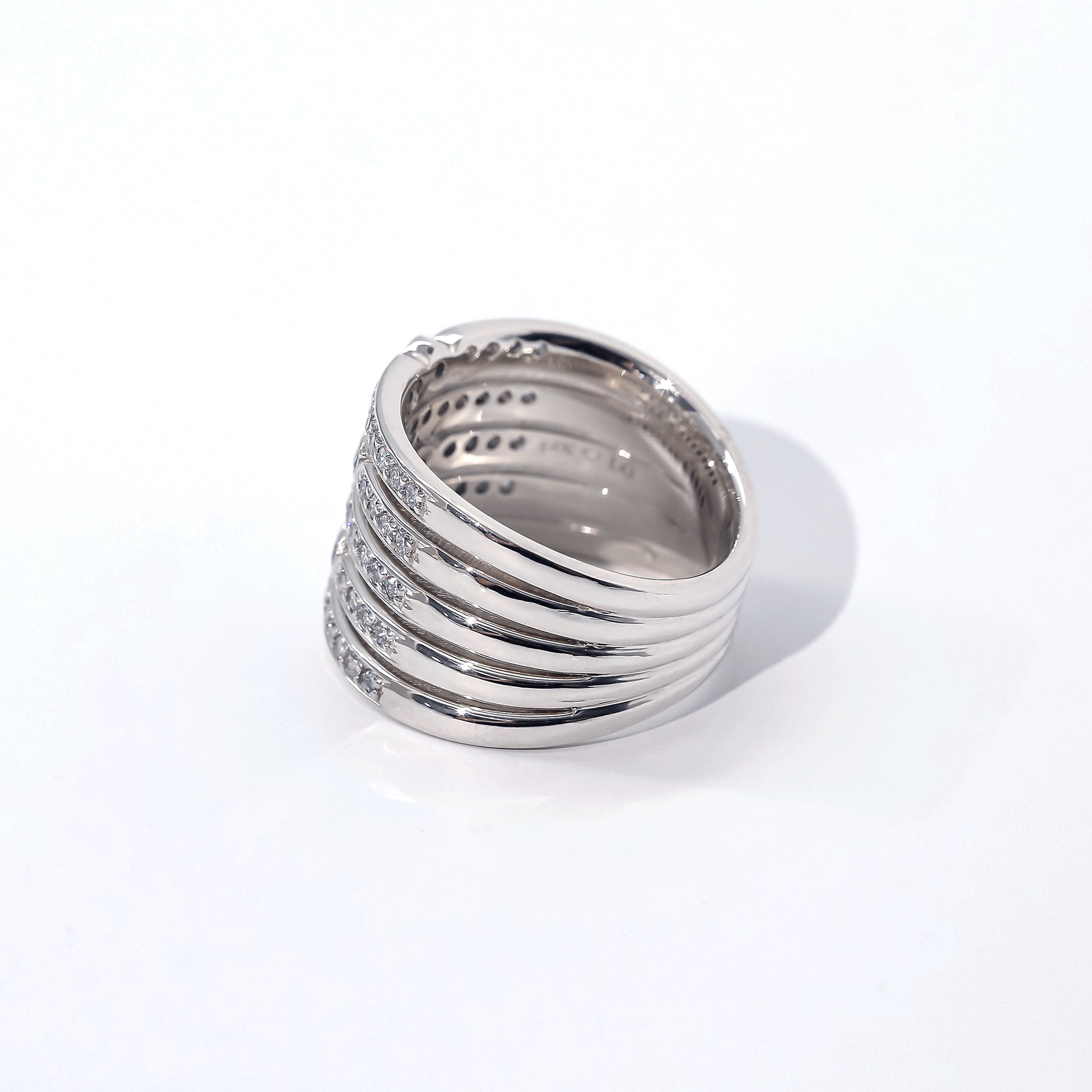 5-Strand Diamond Fashion Ring