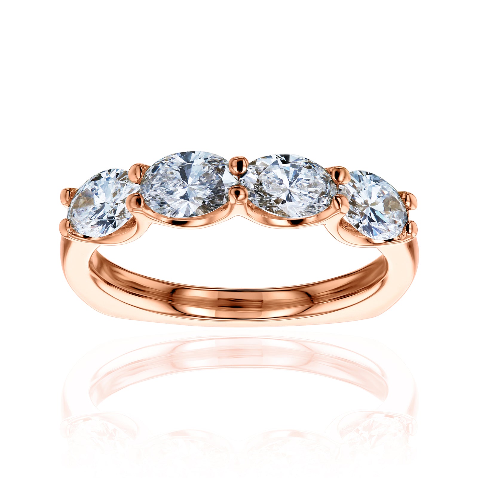 1.3 Carat Lab Grown Diamond Euro Kelsey Ring