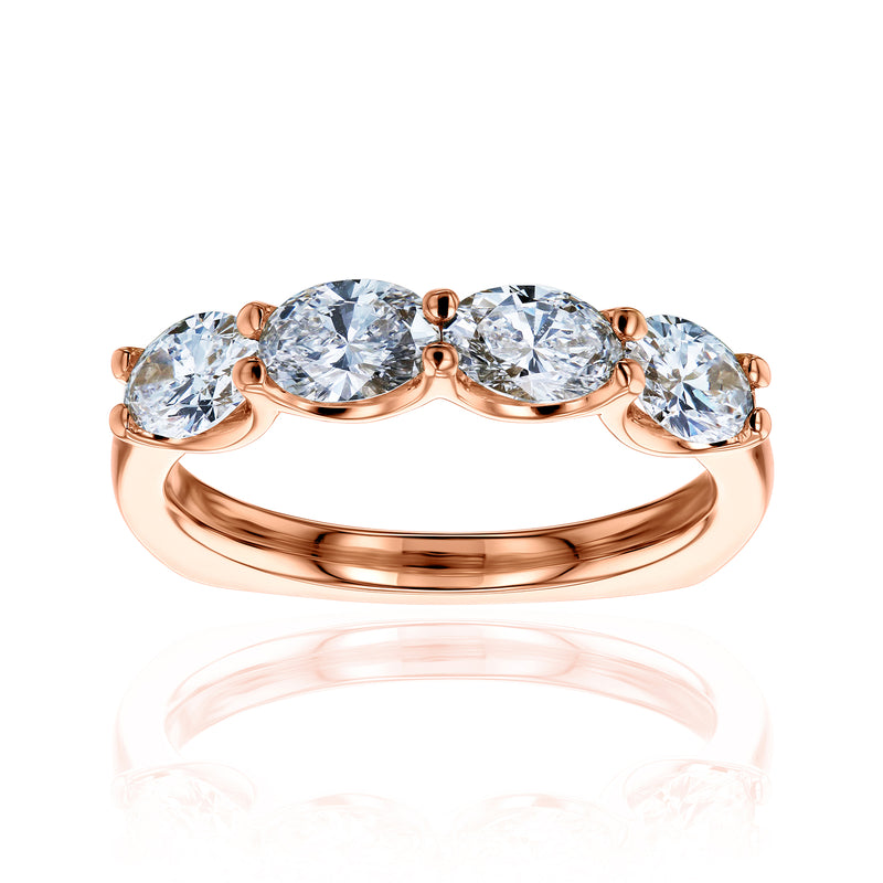 1.3 Carat Lab Grown Diamond Euro Kelsey Ring