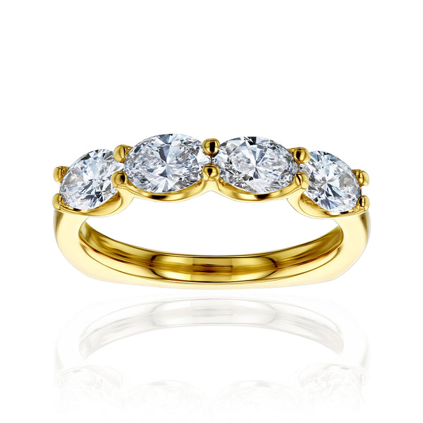 1.3 Carat Lab Grown Diamond Euro Kelsey Ring