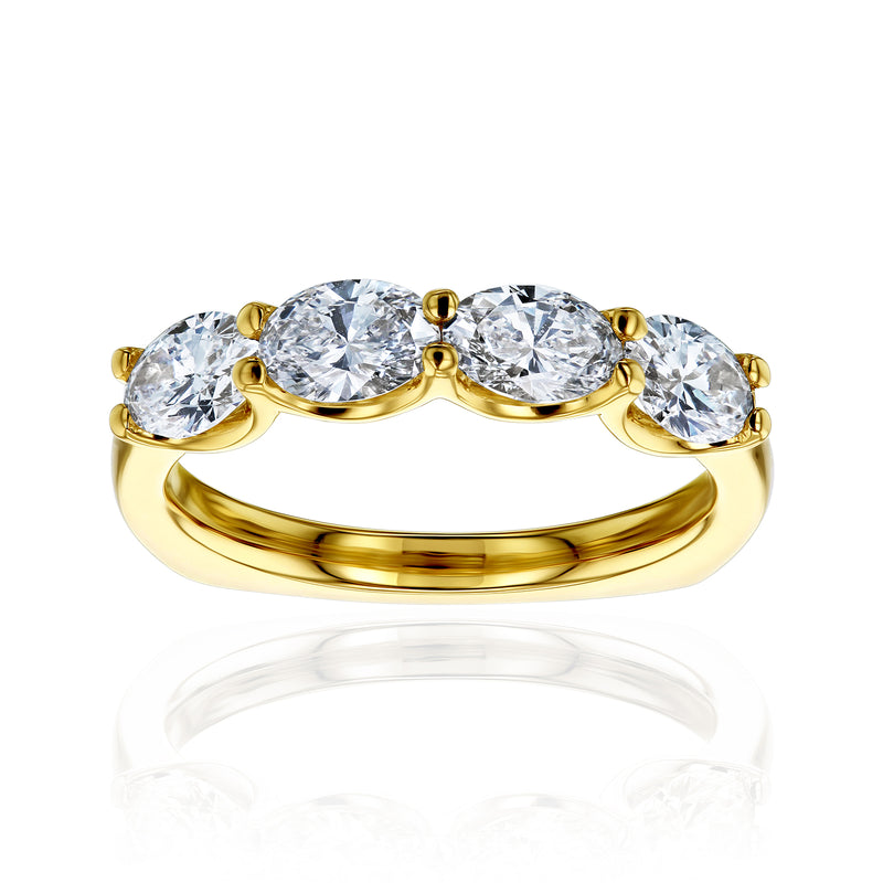1.3 Carat Lab Grown Diamond Euro Kelsey Ring