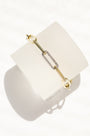 Diamond Paperclip Gilda Bracelet