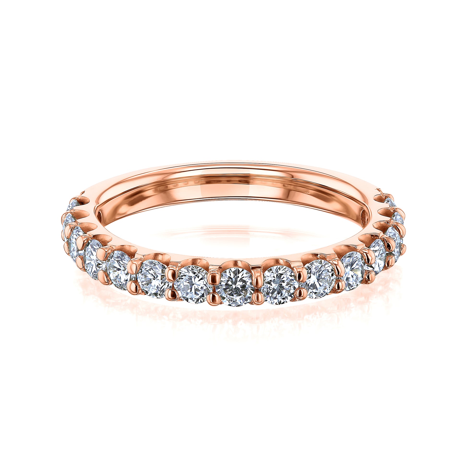 0.9 Carat Lab Grown Diamond U-Prong Ring