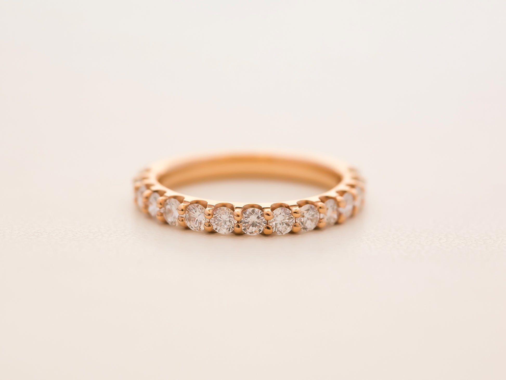 0.9 Carat Lab Grown Diamond U-Prong Ring