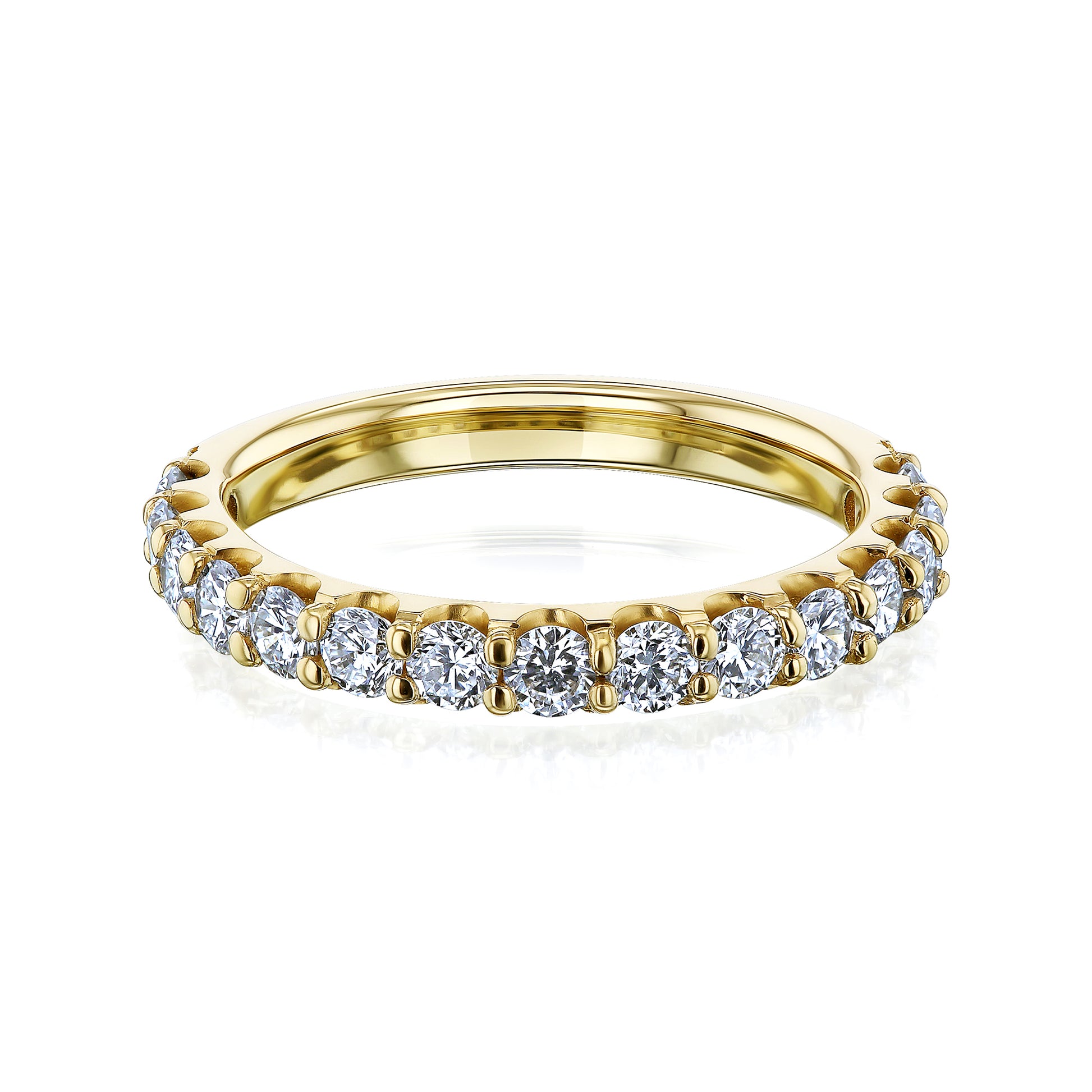 0.9 Carat Lab Grown Diamond U-Prong Ring