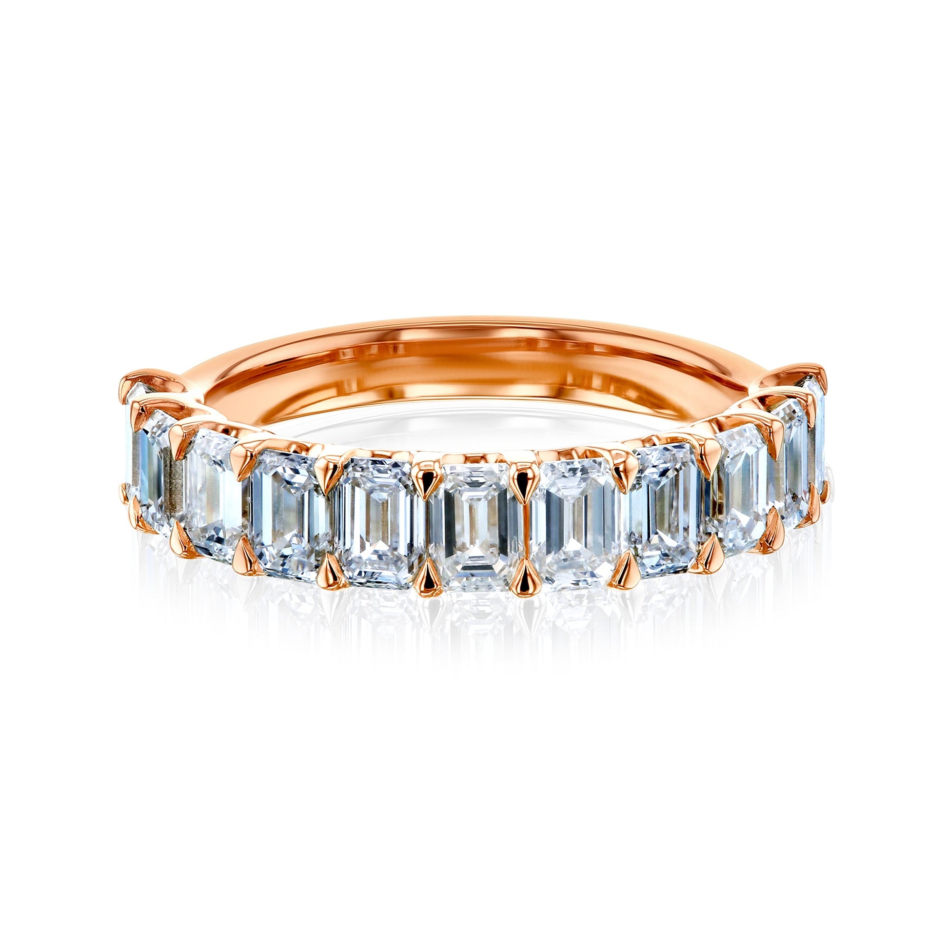 Kobelli Emerald Diamond Band