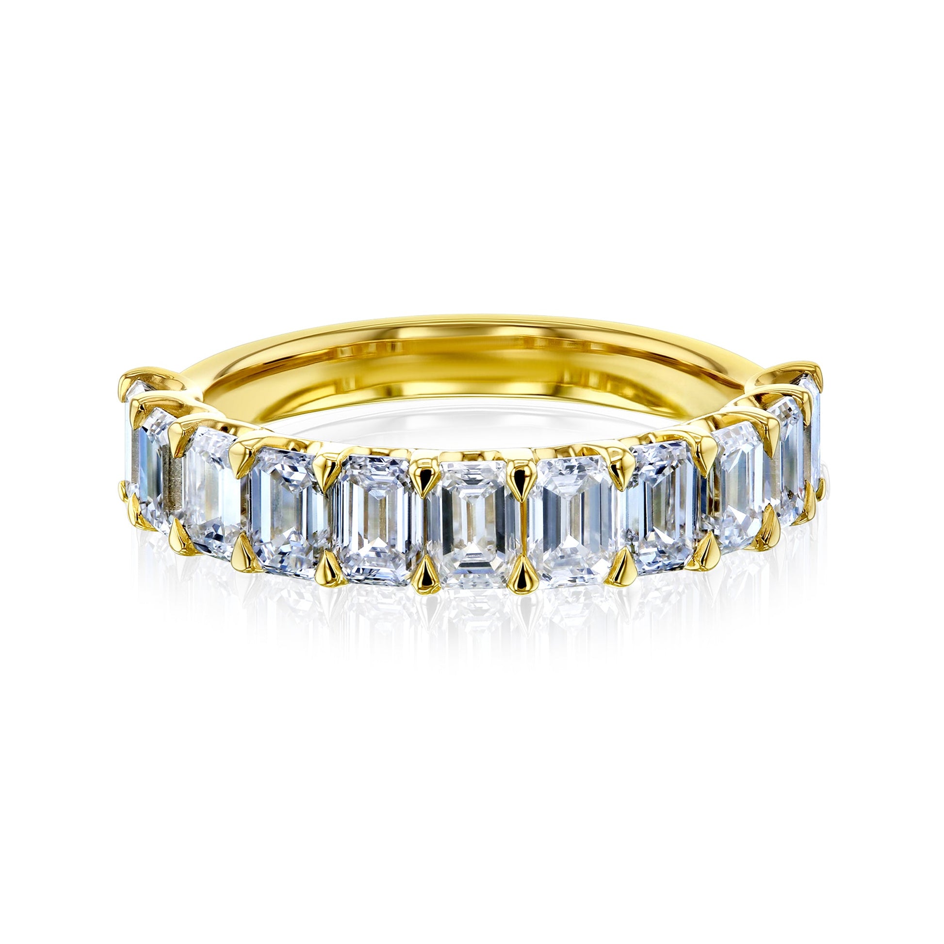 Kobelli Emerald Diamond Band