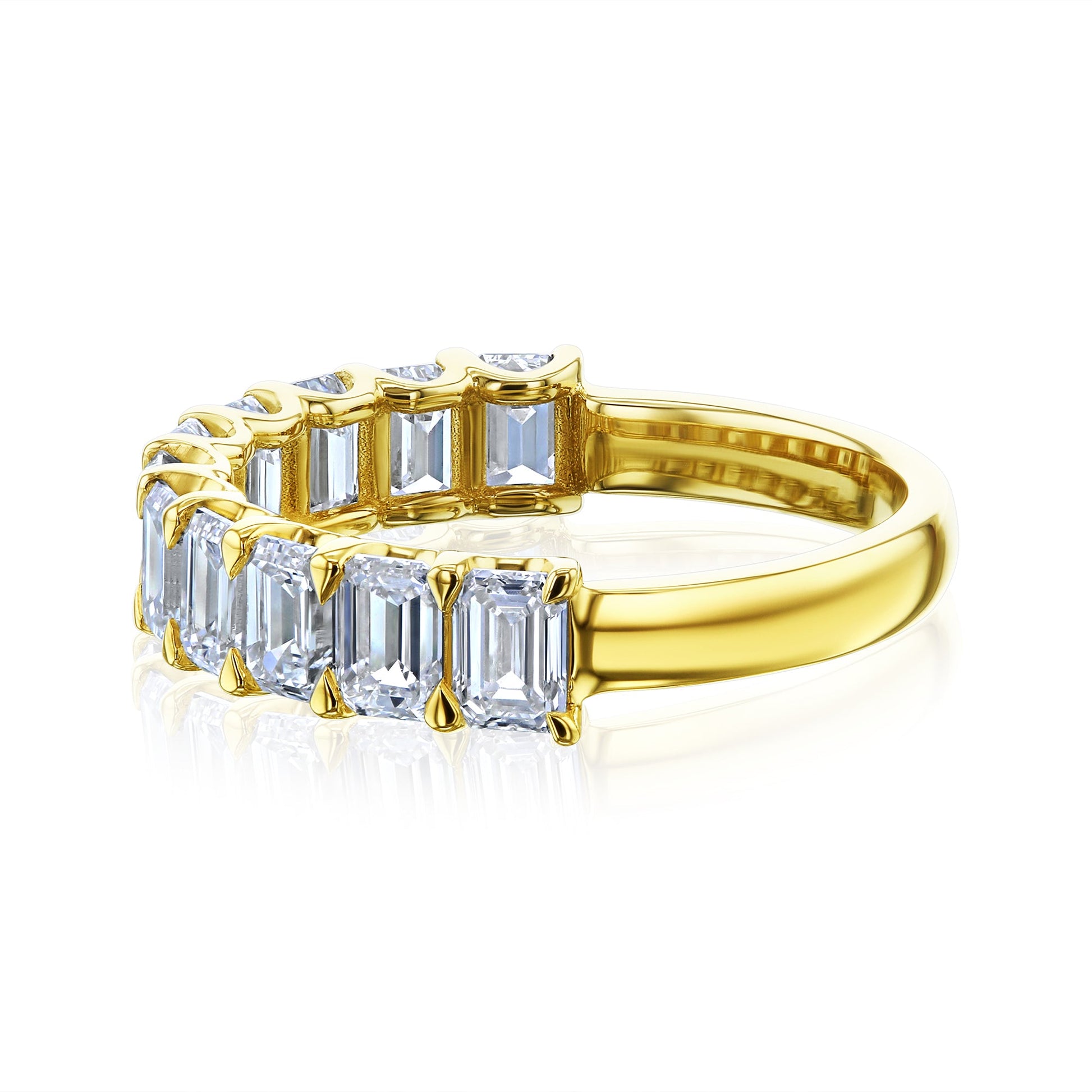 Kobelli Emerald Diamond Band