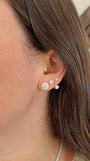 3-Prong Studs - 2 Carat Earring (Comes in a Pair, i.e. 4 Carat Total Weight Option)