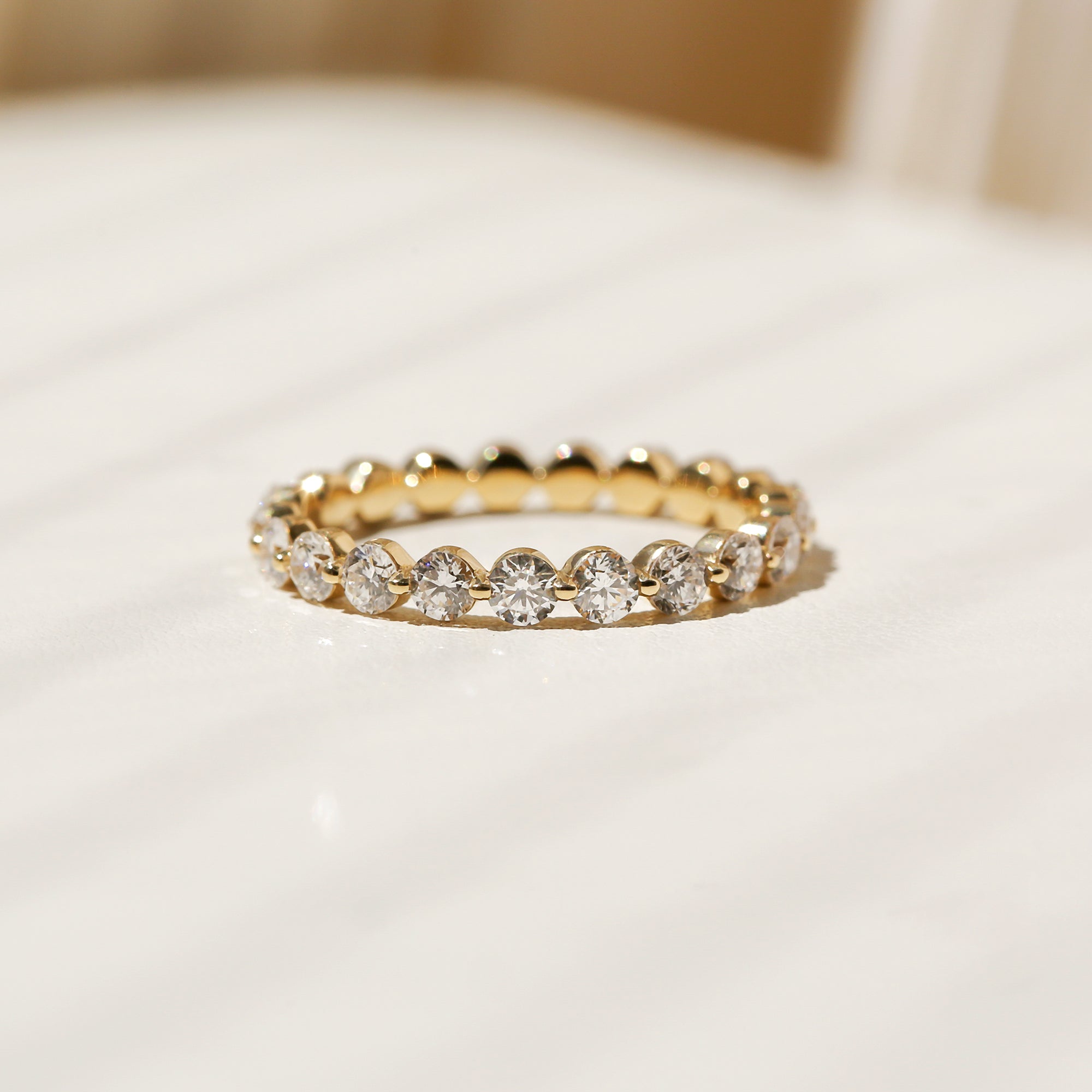 Kobelli Diamond Round-cut Diamond Eternity Band