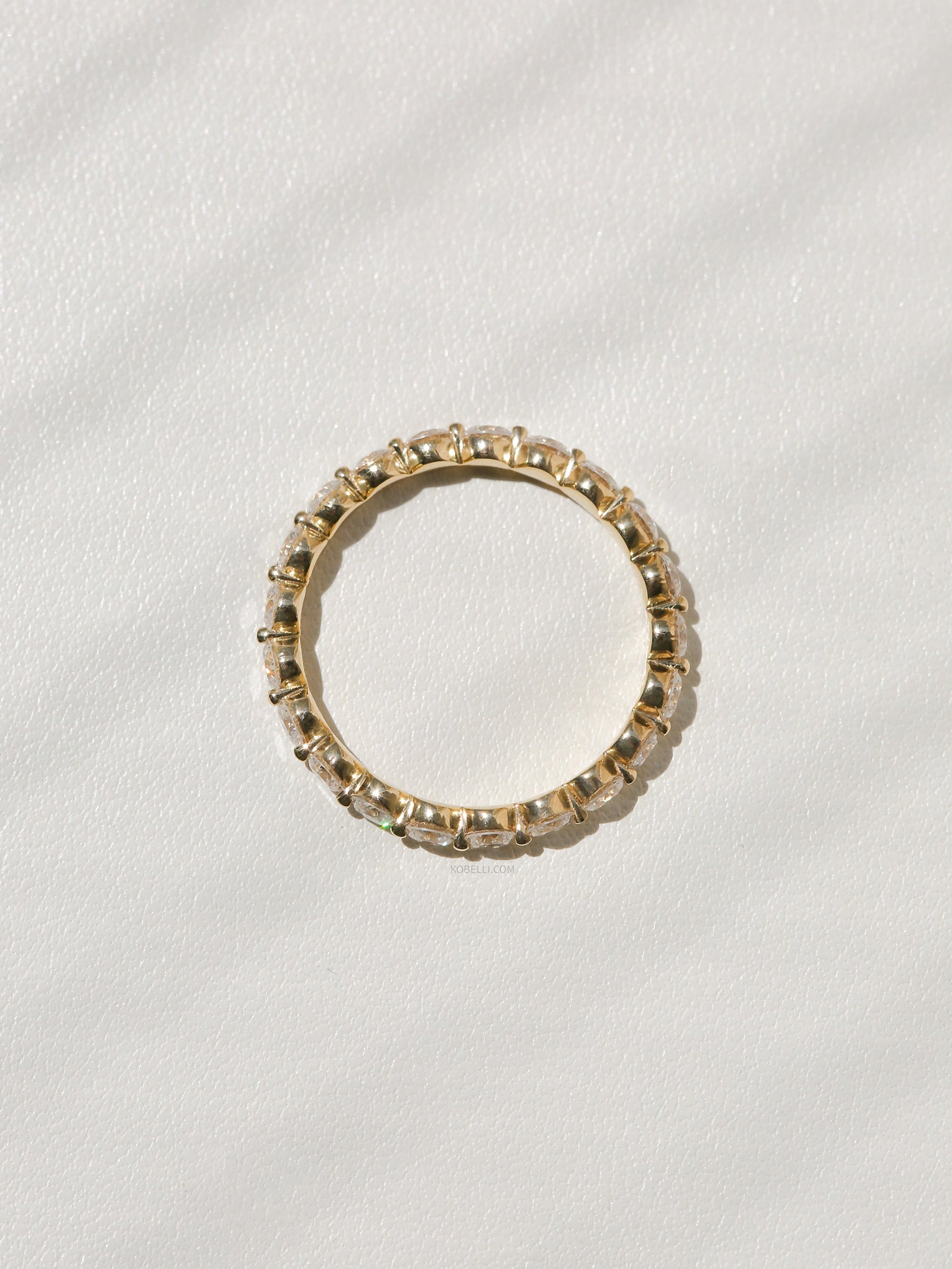 Kobelli Diamond Round-cut Diamond Eternity Band