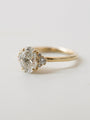 Kobelli Oval Diamond Side Cluster Ethical & Sustainable Ring