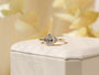 Kobelli Oval Diamond Side Cluster Ethical & Sustainable Ring
