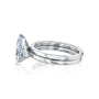 side angle in white gold