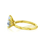 side angle in yellow gold