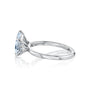side angle in white gold