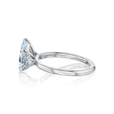 side angle in white gold