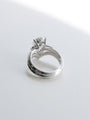 Kobelli Grown Large Pear Diamond Bridal Set