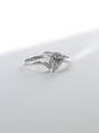 Kobelli Grown Large Pear Diamond Bridal Set