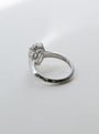 Kobelli Grown Large Pear Diamond Engagement Ring