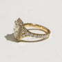 Kobelli Large Radiant Double Halo Engagement Ring