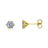 1 Carat Lab Grown Diamond 6-Prong Chelsea Earrings