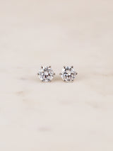 1 Carat Lab Grown Diamond 6-Prong Chelsea Earrings