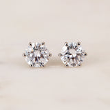 Chelsea LG Diamond 6-Prong Studs