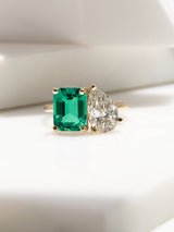 Kobelli Grown Diamond & Gemstone Ring