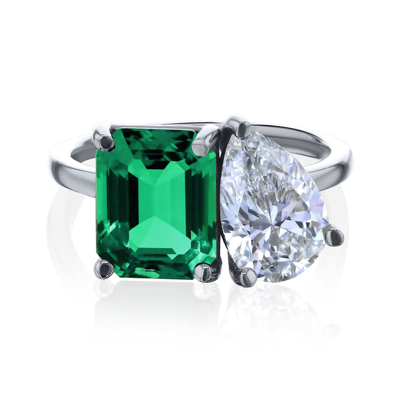 Kobelli Grown Diamond & Gemstone Ring