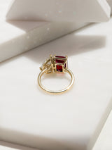 Ruby & Diamond Dorothy Ring