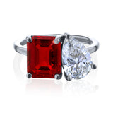 Ruby & Diamond Dorothy Ring