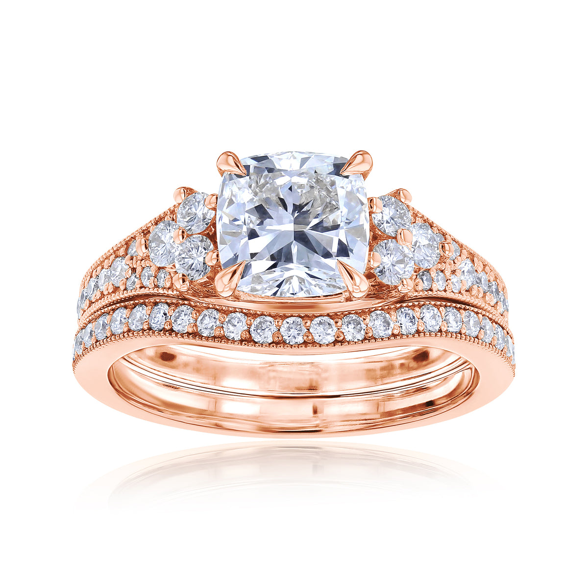 Lab Grown Diamond Grindelwald 2pc Bridal Set