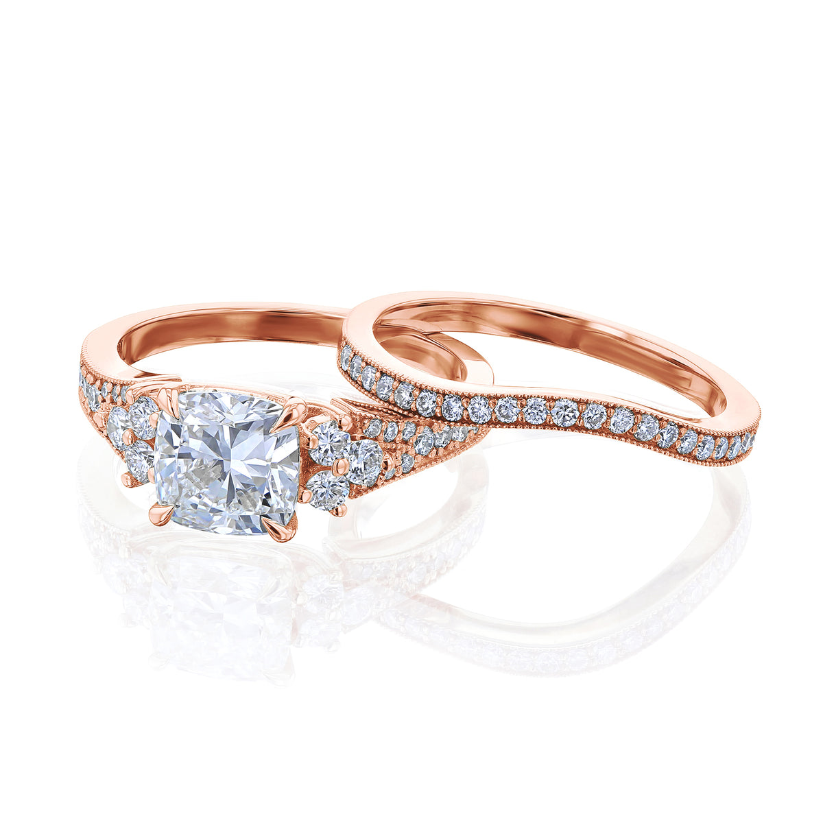 Lab Grown Diamond Grindelwald 2pc Bridal Set