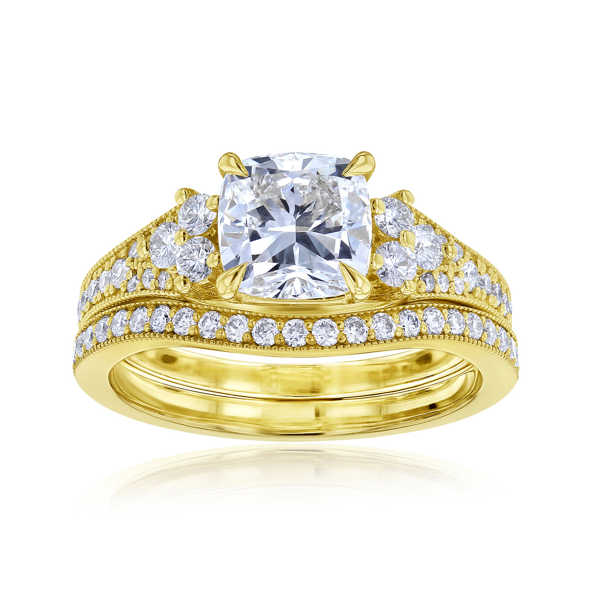 Lab Grown Diamond Grindelwald 2pc Bridal Set
