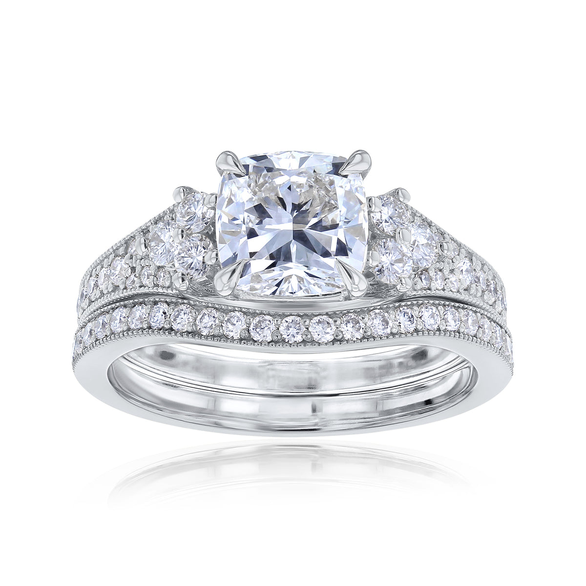 Lab Grown Diamond Grindelwald 2pc Bridal Set