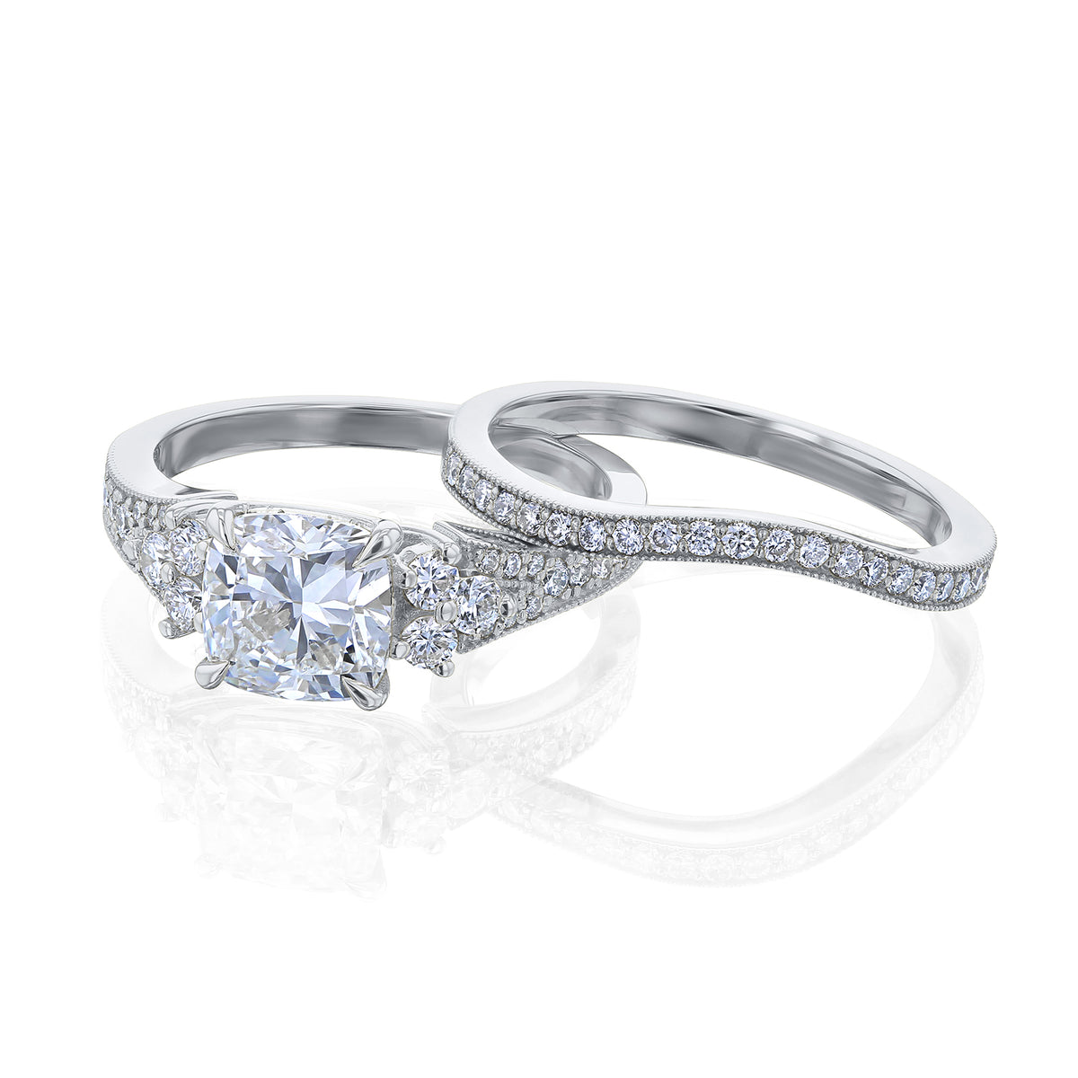 Lab Grown Diamond Grindelwald 2pc Bridal Set