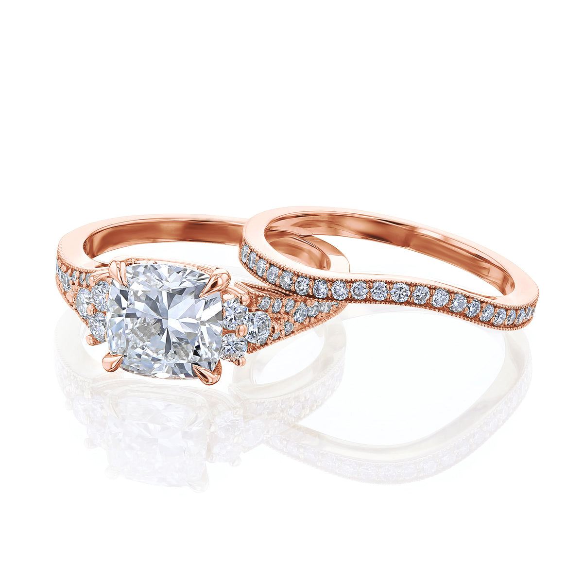 Lab Grown Diamond Grindelwald 2pc Bridal Set