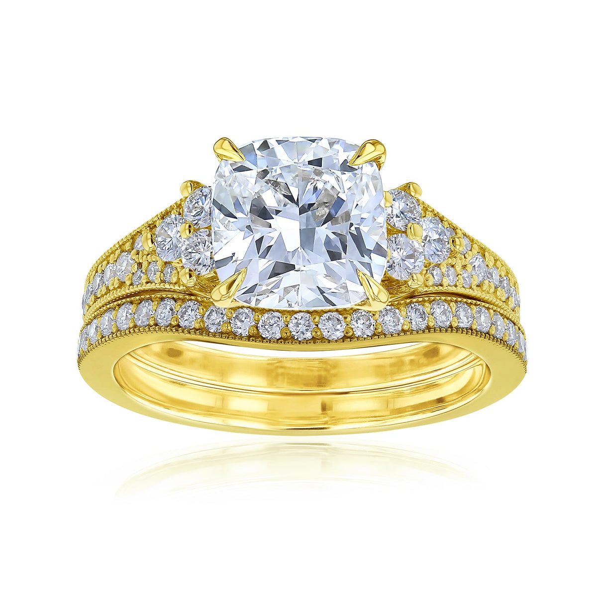 Lab Grown Diamond Grindelwald 2pc Bridal Set