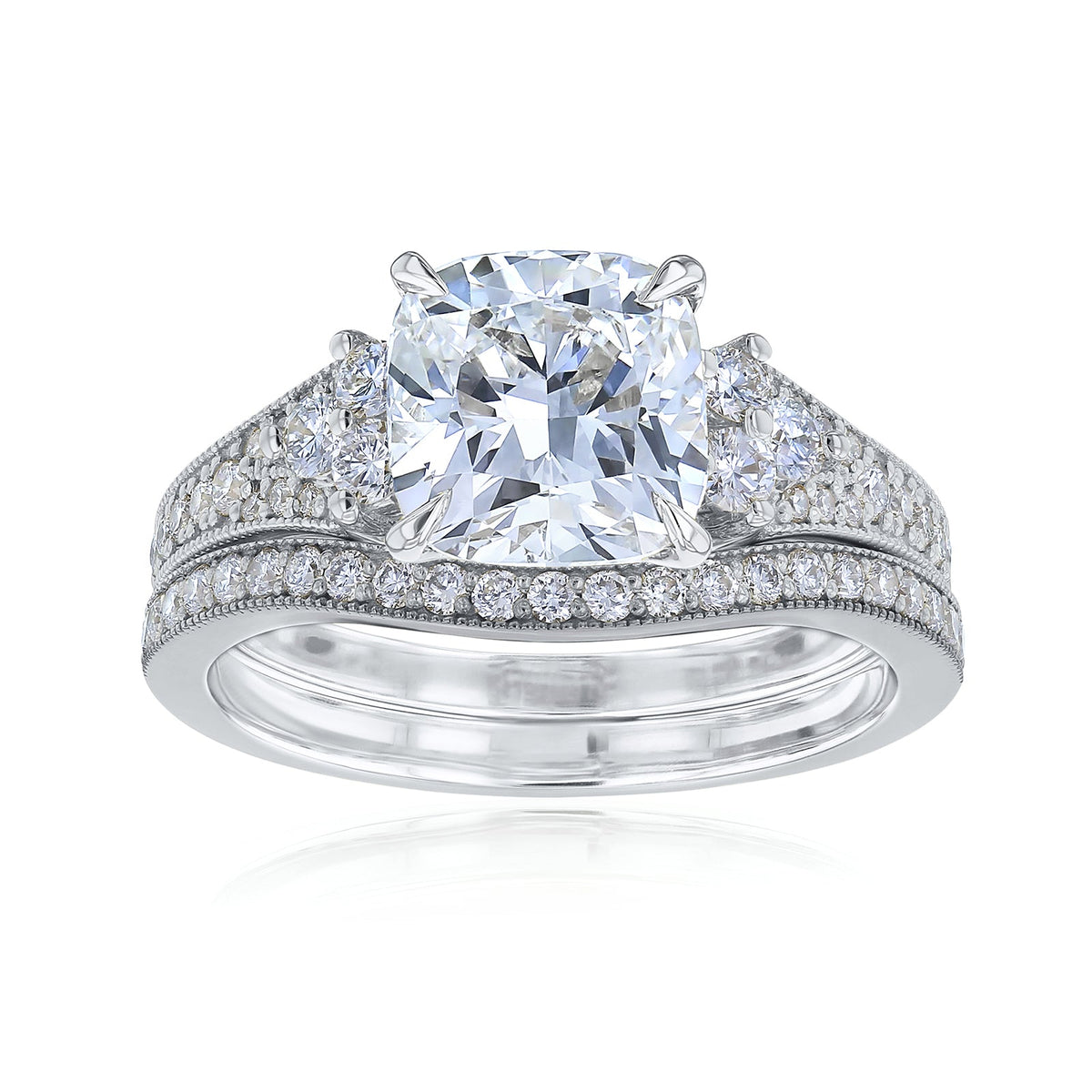 Lab Grown Diamond Grindelwald 2pc Bridal Set
